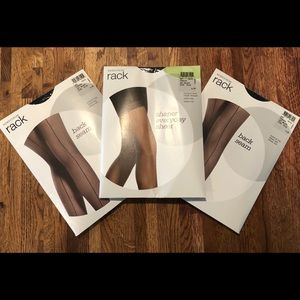 NWT Bundle: Plus Stockings Pantyhose Seamed